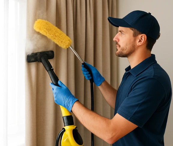 Trusted residential curtain cleaning technician Matty Curtain Cleaning mulgoa-nsw QLD